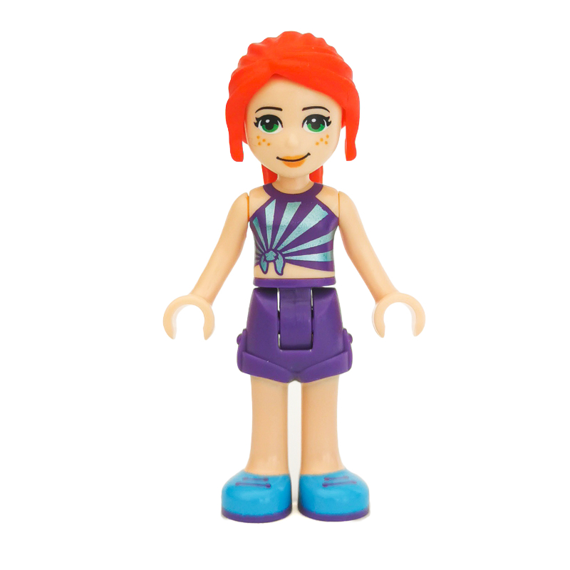 Lego Mia - Dark Purple Top, Dark Purple Skirt