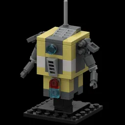 CL4P-TP (Claptrap) Brickheadz (Borderlands)