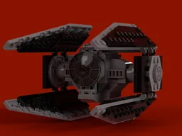 TIE Interceptor based on 75251