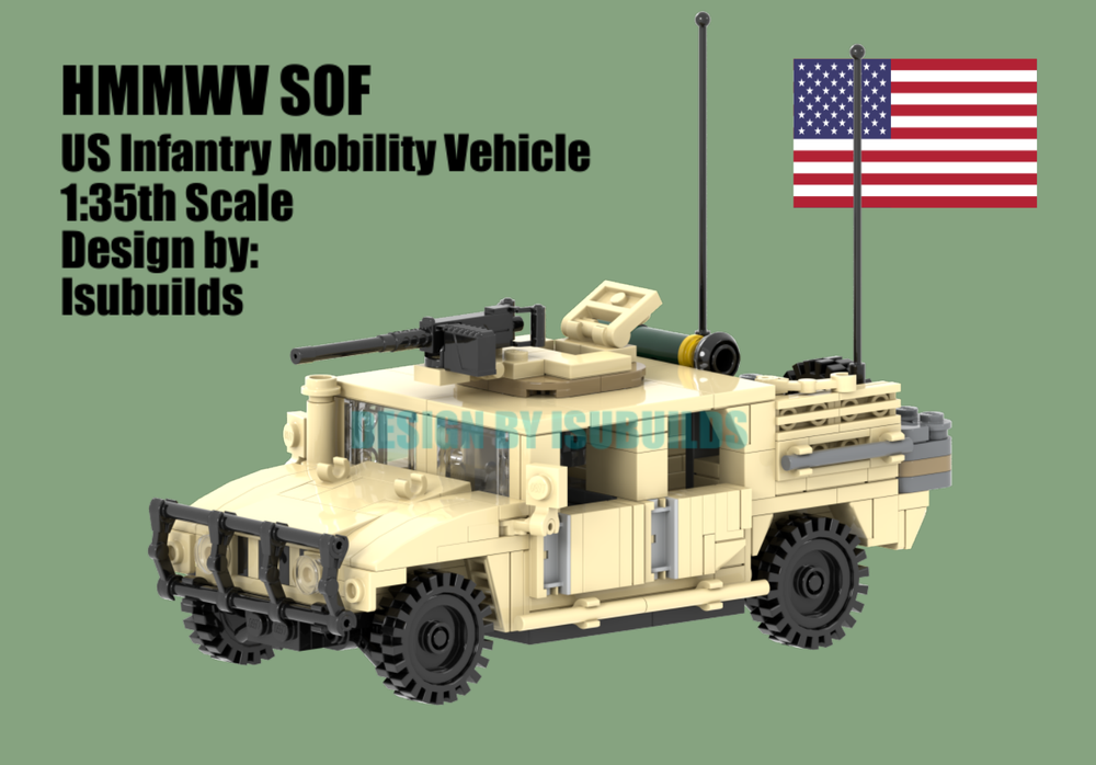 Lego HMMWV SOF