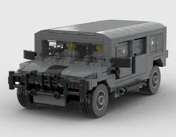 Grey Hummer H1