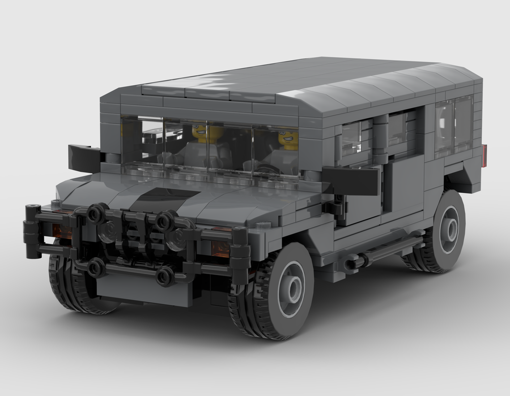 Lego Grey Hummer H1