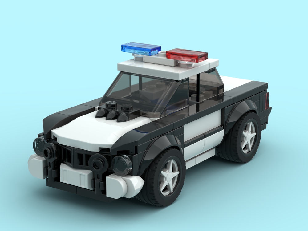 Lego Hefty Police car