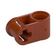 Technic Axle and Pin Connector Perpendicular / Dark Orange