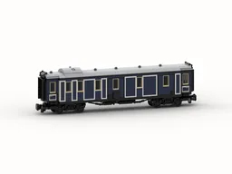 Bavarian Express Train Baggage Wagon (8w)