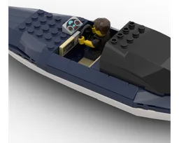 Futuristic speed boat