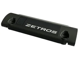 Technic, Panel Curved 11 x 3 with 2 Pin Holes through Panel Surface with 'ZETROS' Pattern Model Right Side (Sticker) - Set 42129