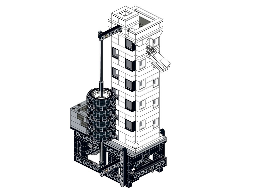Lego GBC Extensible Tower v2.1