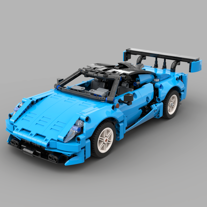 Lego Azure V8 Track Racer