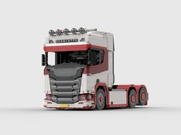 SCANIA 770s 6x2 truck tractor red 2.0