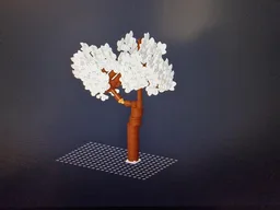 Winter Village Tree