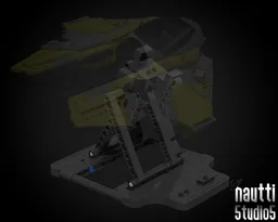 Eta-2 / Delta-7 Light Interceptor Display Stand
