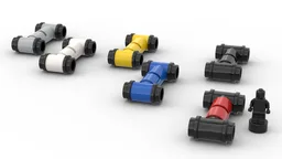 Minority Report vehicles (Microfigure scale)