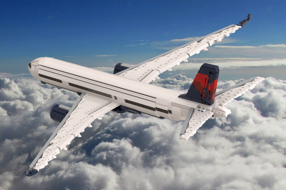 Lego Airbus A330-900neo - Delta Livery (1:100)