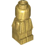 Lego Microfig [PLAIN] / Pearl Gold