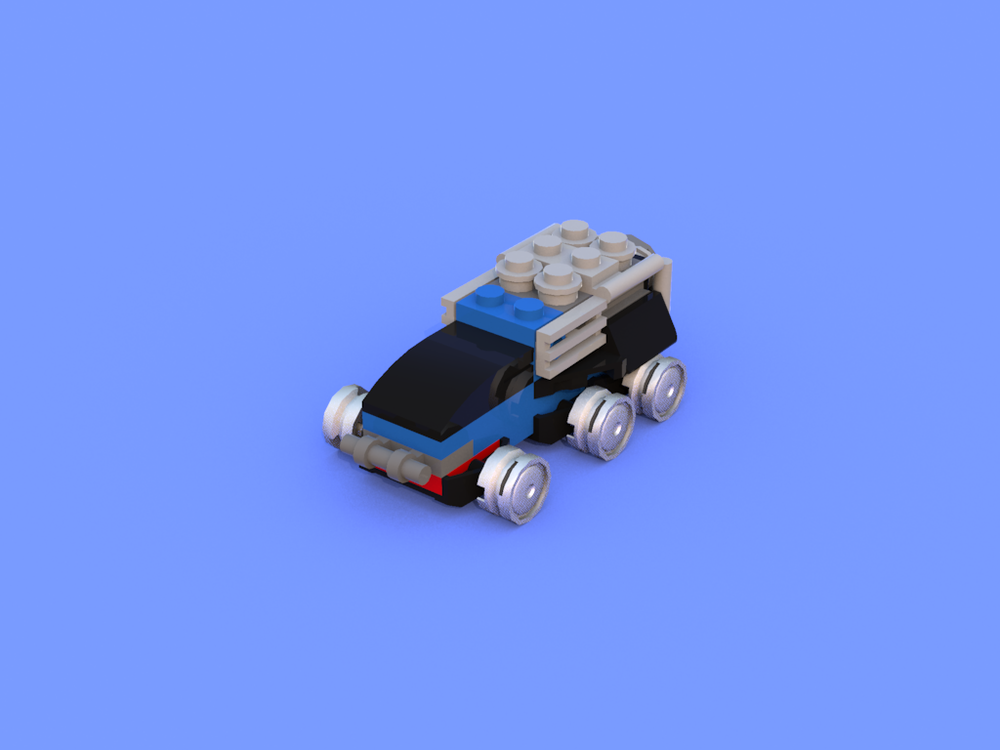 Lego 31054 Futuristic Police Force Vehicle Alternate MOC