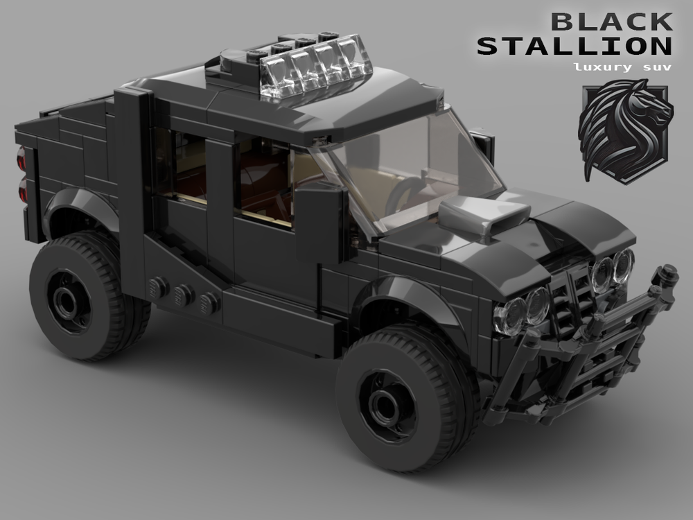 Lego Black Stallion Luxury SUV
