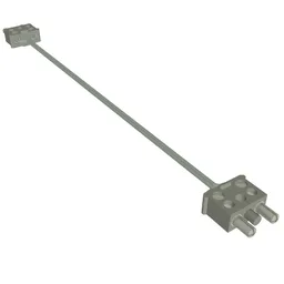 Wire with 2-Prong Connectors, 12V / 4.5V 14L / Light Gray