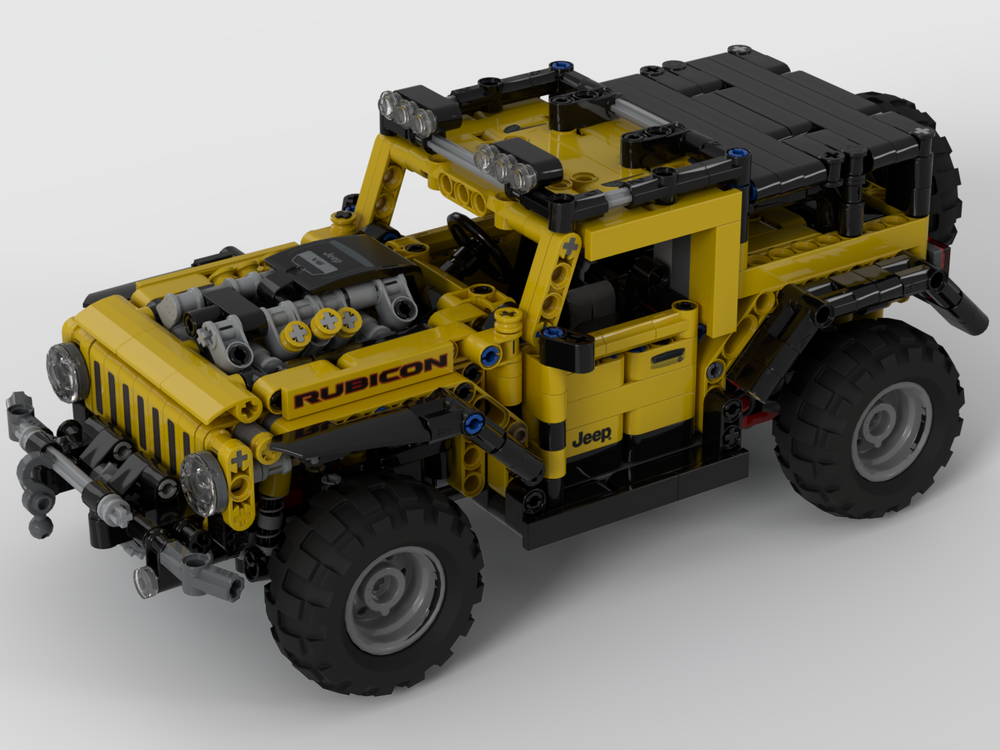 Lego Jeep Wrangler Rubicon - Upgrade