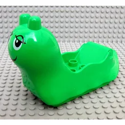 Duplo Animal Snail Body with 2 x 2 Studs / Bright Green