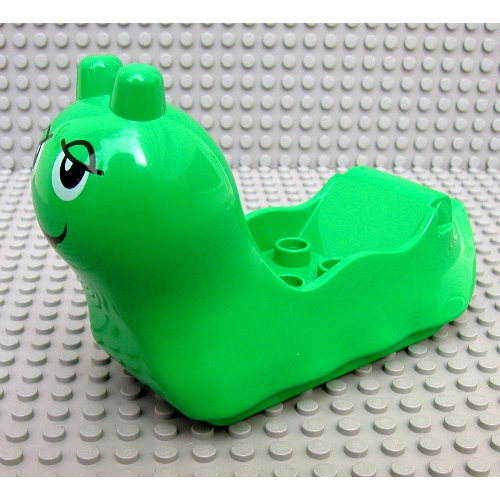 Lego Duplo Animal Snail Body with 2 x 2 Studs / Bright Green