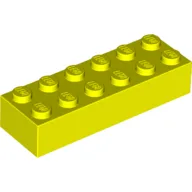 Brick 2 x 6 / Vibrant Yellow