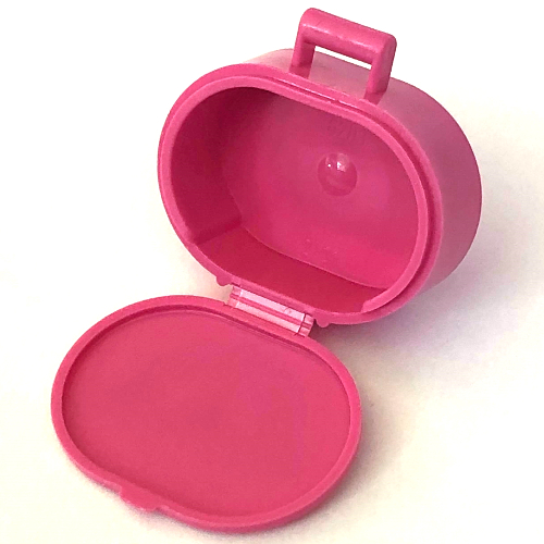 Lego Belville / Scala, Bag / Case, Oval / Medium Dark Pink