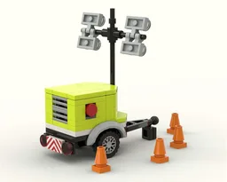 Mobile Generator & Light trailer