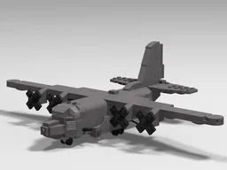 Micro Lockheed AC-130 'Spooky' Gunship
