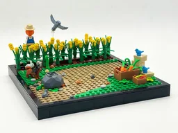 Cornfield Diorama