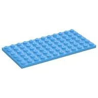 Plate 6 x 12 / Medium Blue