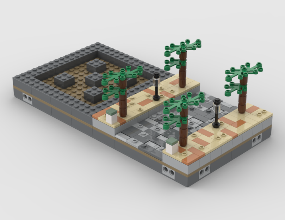 Lego Main Street standard base