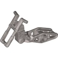 Vehicle Base, Motorcycle Chassis / Flat Silver