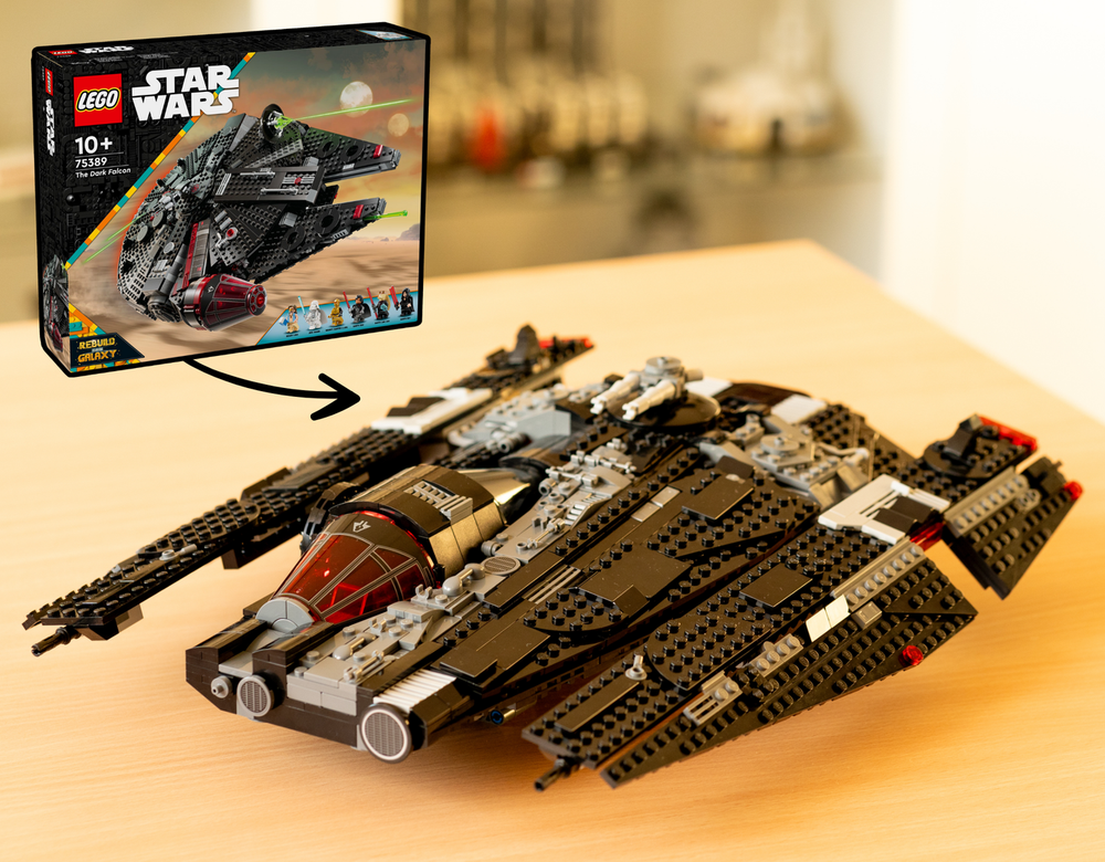 Lego Dark Fondor Haulcraft (75389 Dark Falcon Alternative)