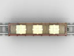 Generic Flat Wagon with Goods
