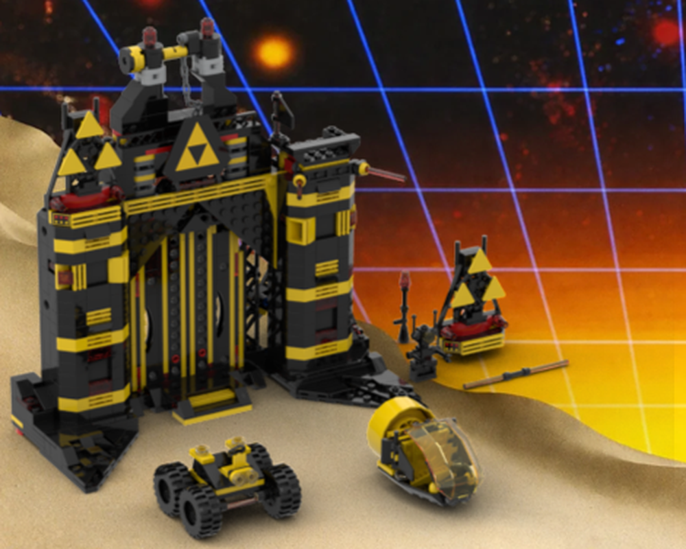 Lego Blacktron Castle