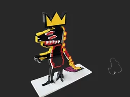Basquiat Pez Dinosaur