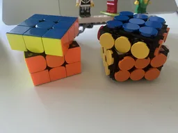 working LEGO Rubik's Cube (NEW REVISED)