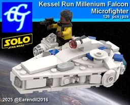 Kessel Run Millenium Falcon Microfighter