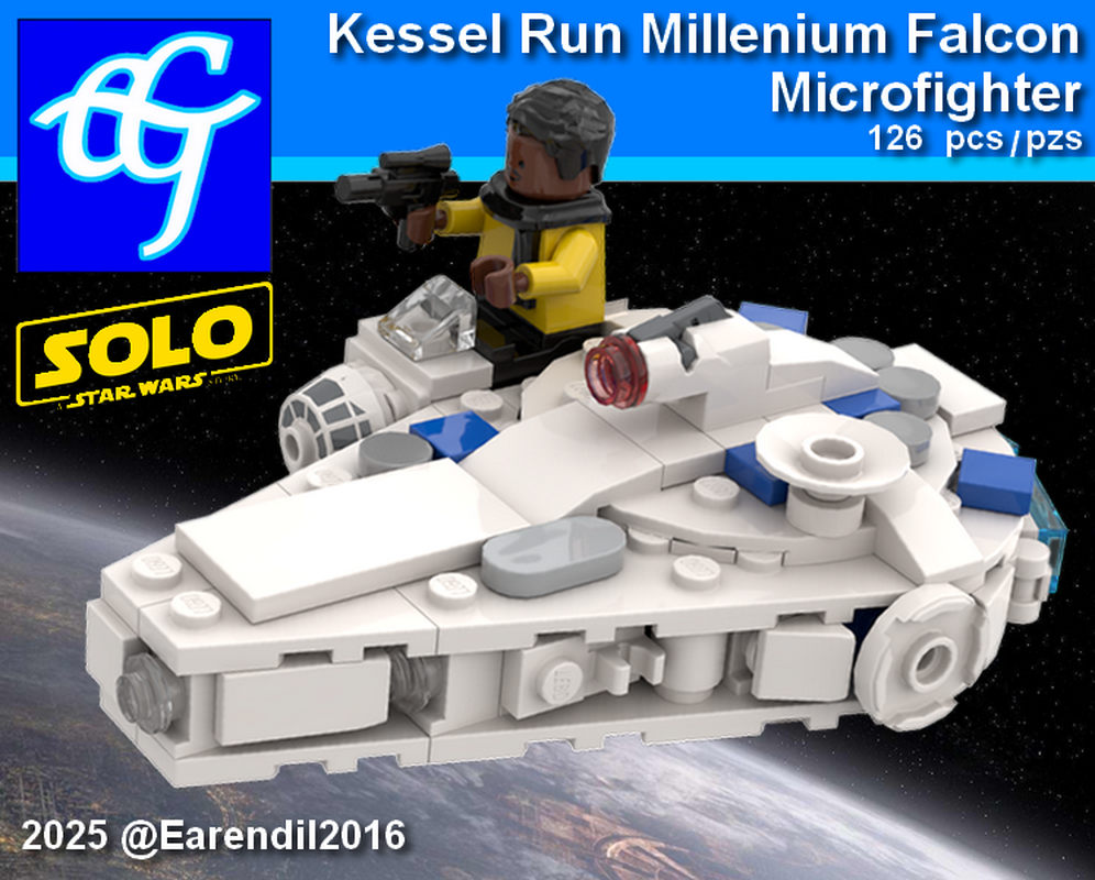 Lego Kessel Run Millenium Falcon Microfighter