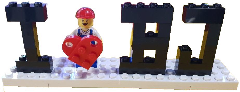 Lego I ❤️ Beijing Standee