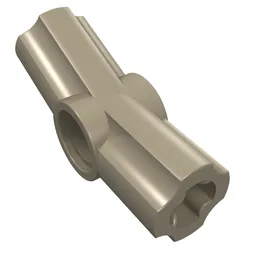 Technic Axle and Pin Connector Angled #3 - 157.5° / Dark Tan