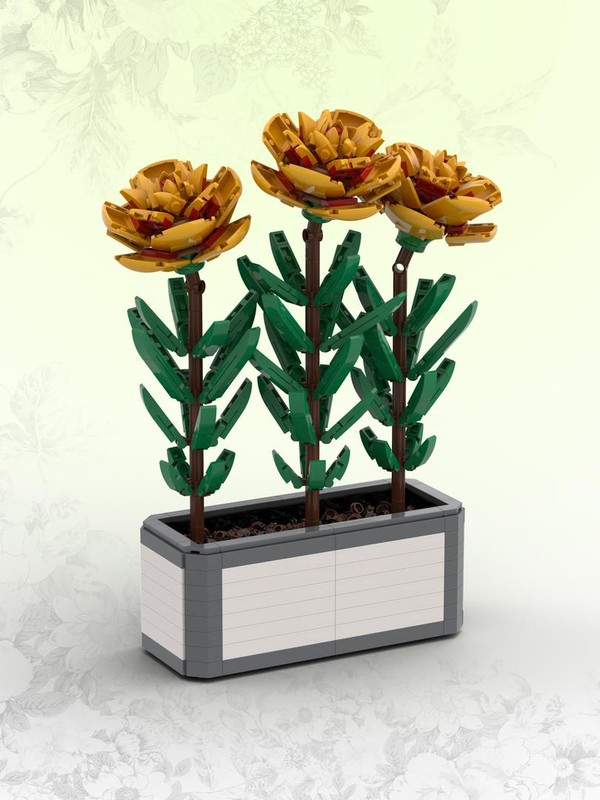 Lego Marigolds (BT012)
