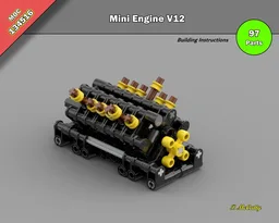 Mini Engine V12
