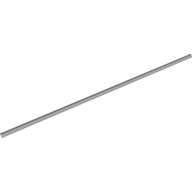 Lego Hose, Pneumatic 4mm D. 28L / 22.4cm / Light Bluish Gray