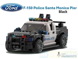 FORD F-150 Police Santa Monica Pier BLACK