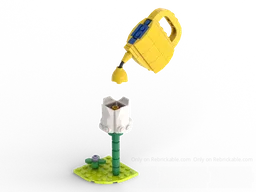 Watering Can and Flower