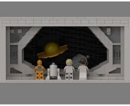 Empire Strikes Back Last Scene
