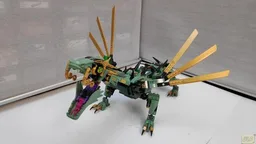 Green Ninja Mech Dragon Wings - 70612 Mod