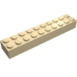 Brick 2 x 10 / Tan